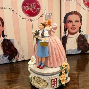 San Francisco Music Box Company Wizard of Oz Figurine with Dorothy and Glinda